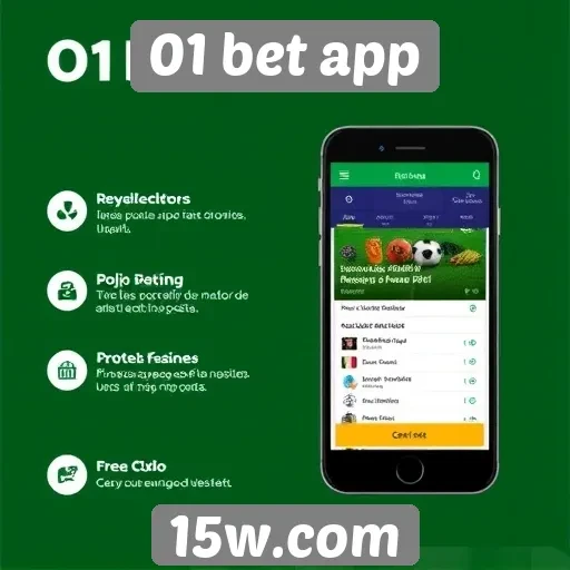 Acessibilidade e funcionalidades do 01 bet app